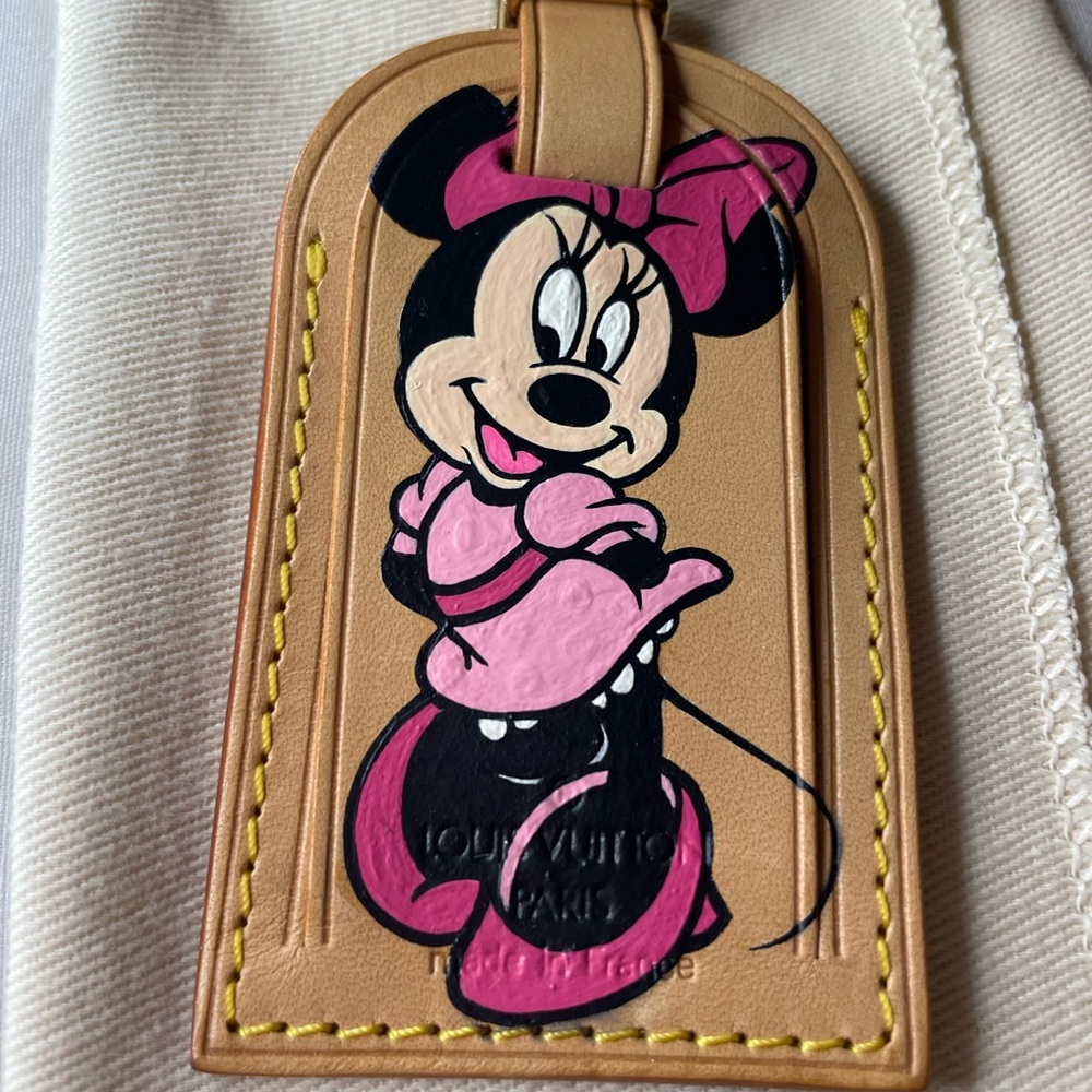 Hand painted Luggage Tag -Minnie 🩷